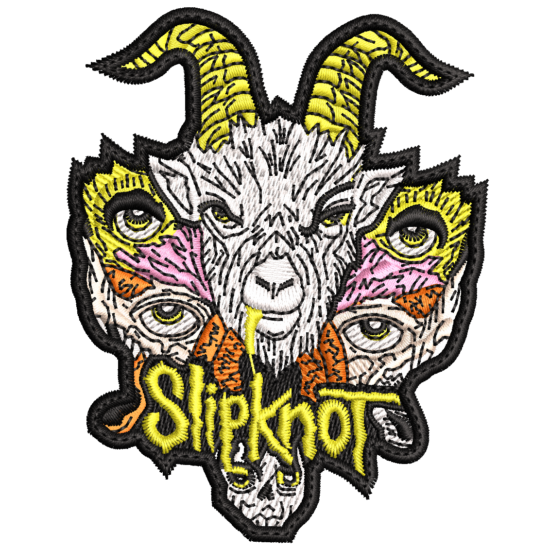 Parche Bordado SLIPKNOT Nu Metal/Metal Alternativo