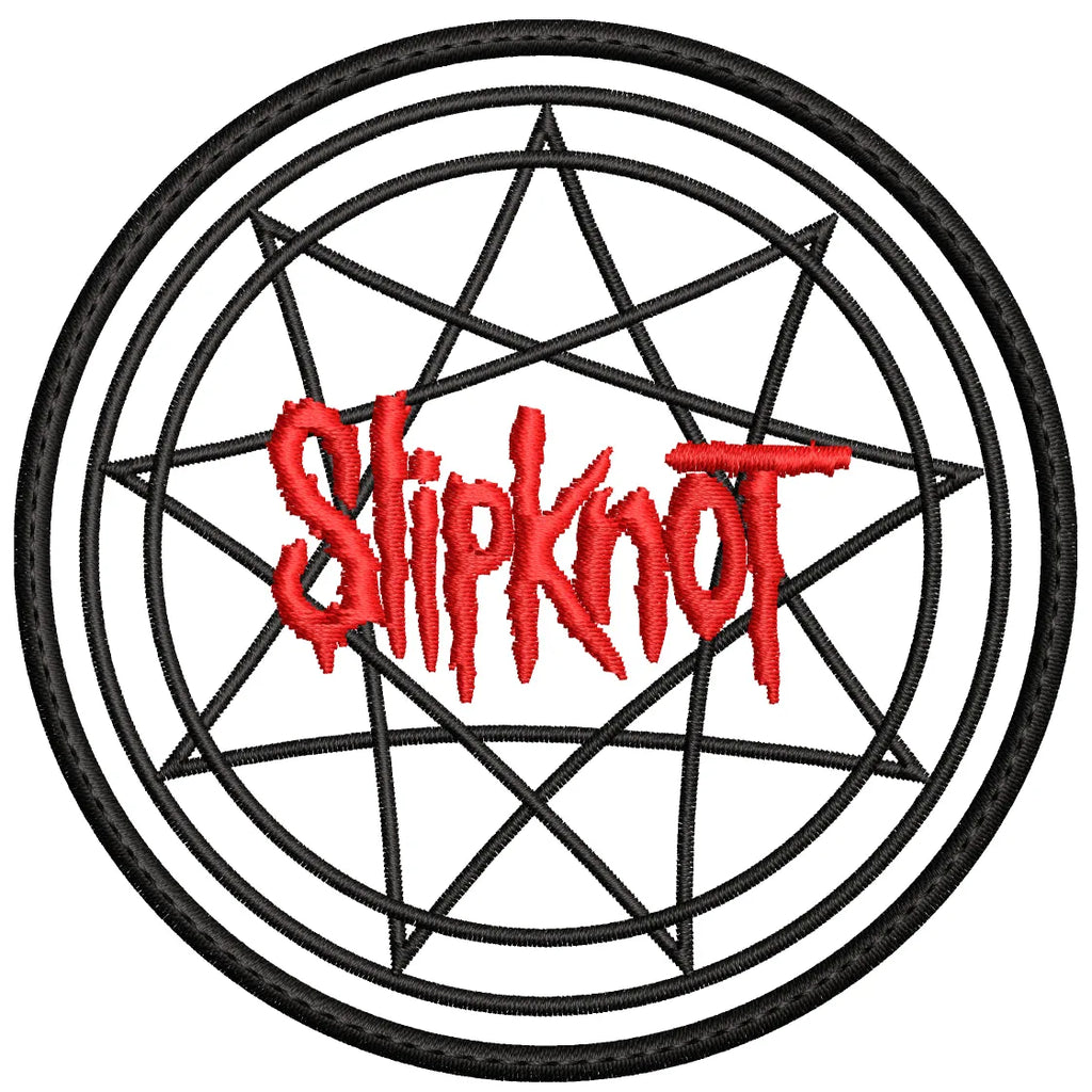 Parche Bordado SLIPKNOT Nu metal/Metal Alternativo
