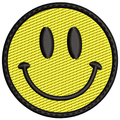 Parche Bordado Mini CARITA FELIZ