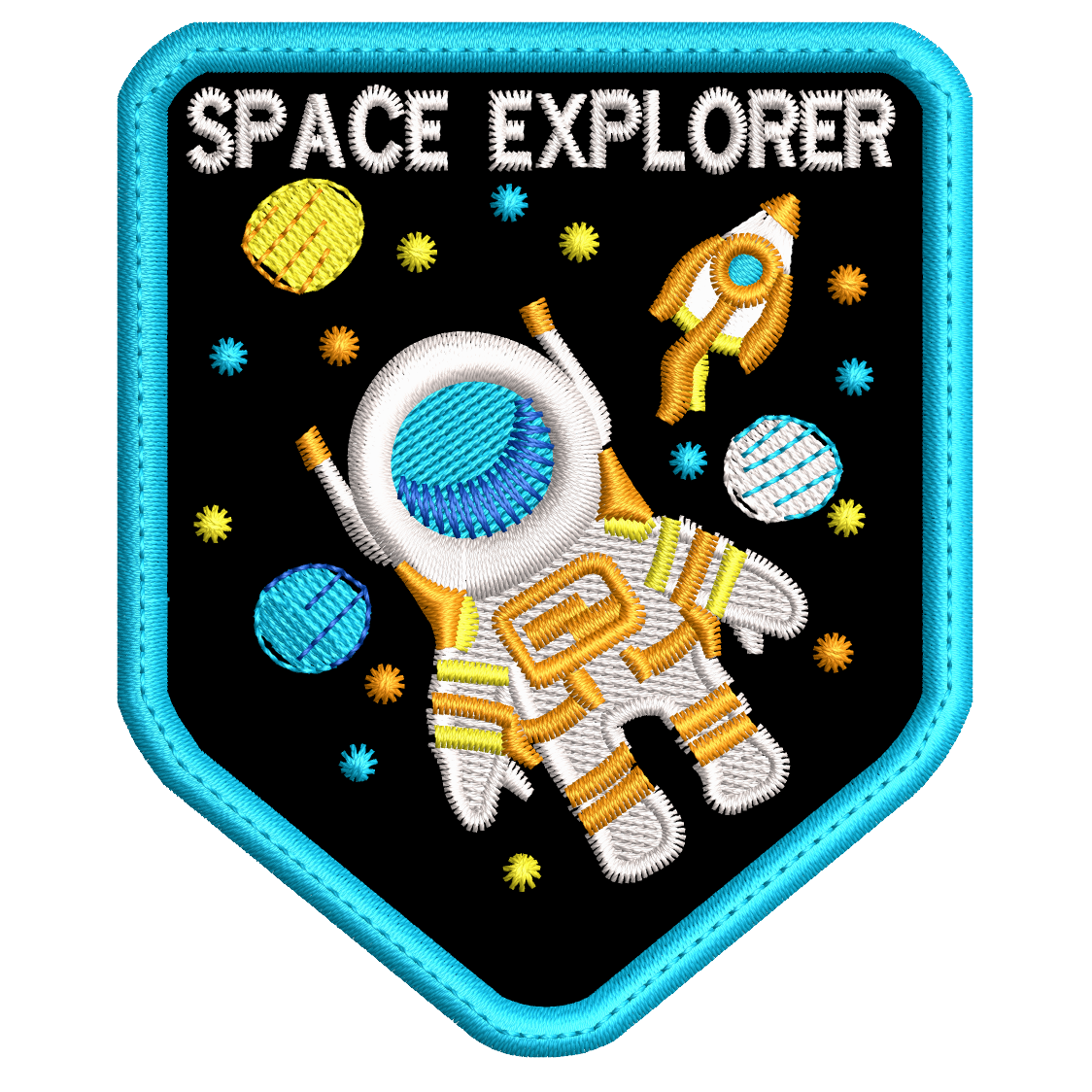 Parche Bordado SPACE EXPLORER Astronauta