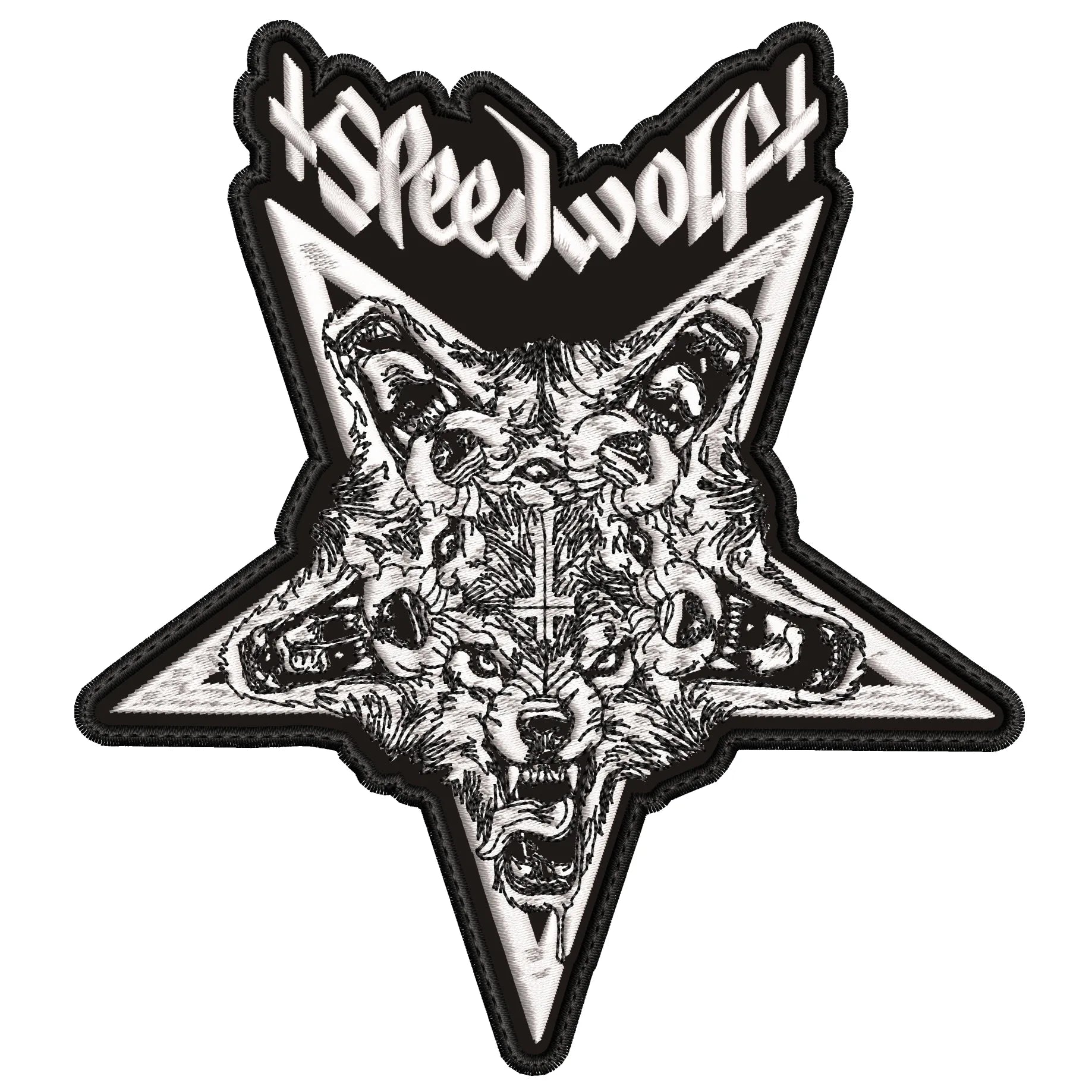 Espaldera Bordada SPEEDWOLF Heavy Metal/Thrash Metal