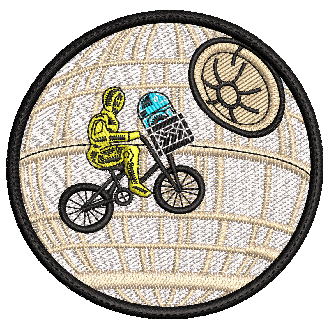 Parche Bordado C-3PO/R2-D2 Star Wars