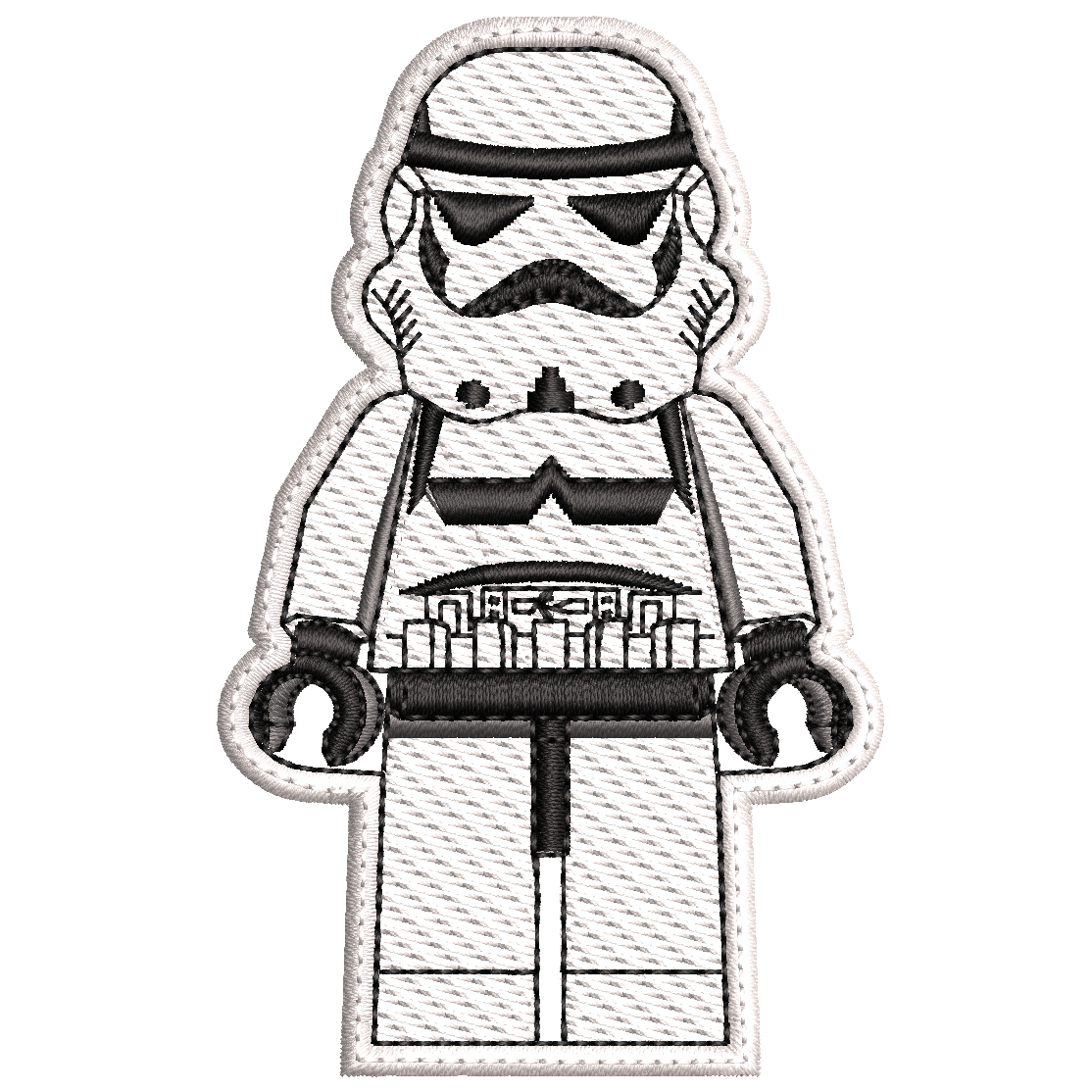 Parche Bordado STORMTROOPER LEGO Star Wars