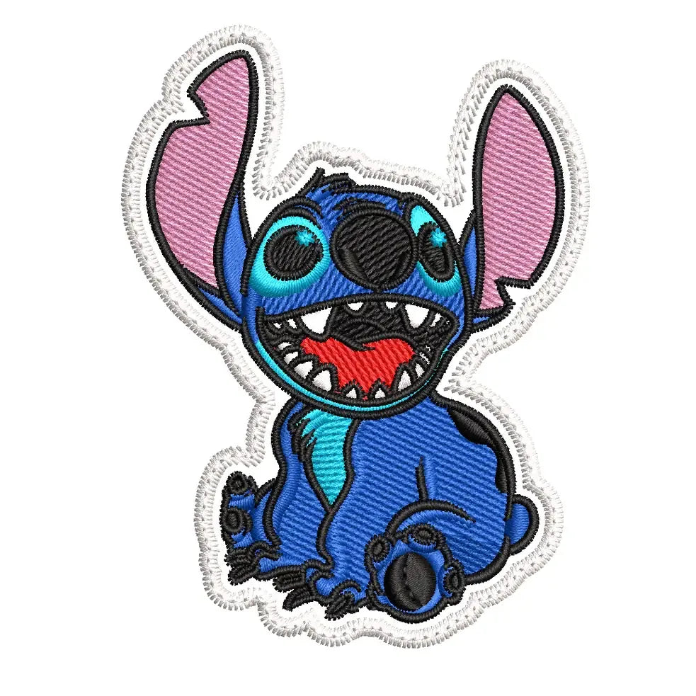 Parche Bordado STITCH