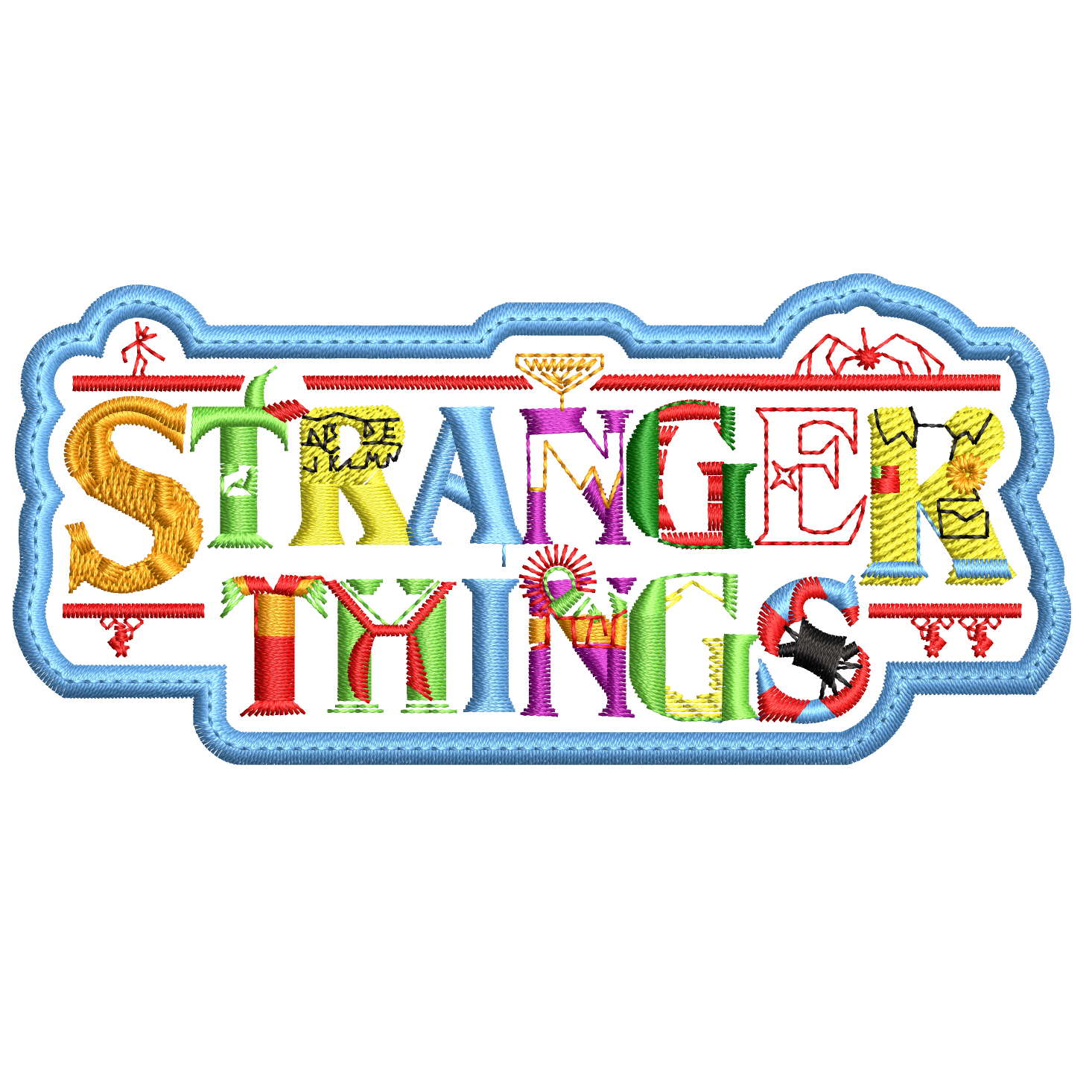 Parche Bordado STRANGER THINGS