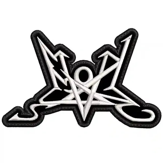 Parches Bordados BLACKPATCHES-La Casita del Metal