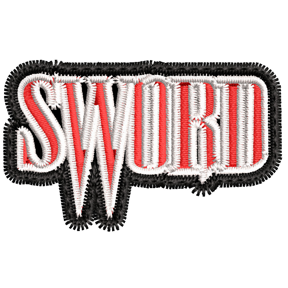 Parche Bordado Mini SWORD Heavy Metal