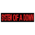 Espaldera Bordada SYSTEM OF A DOWN Metal Alternativo