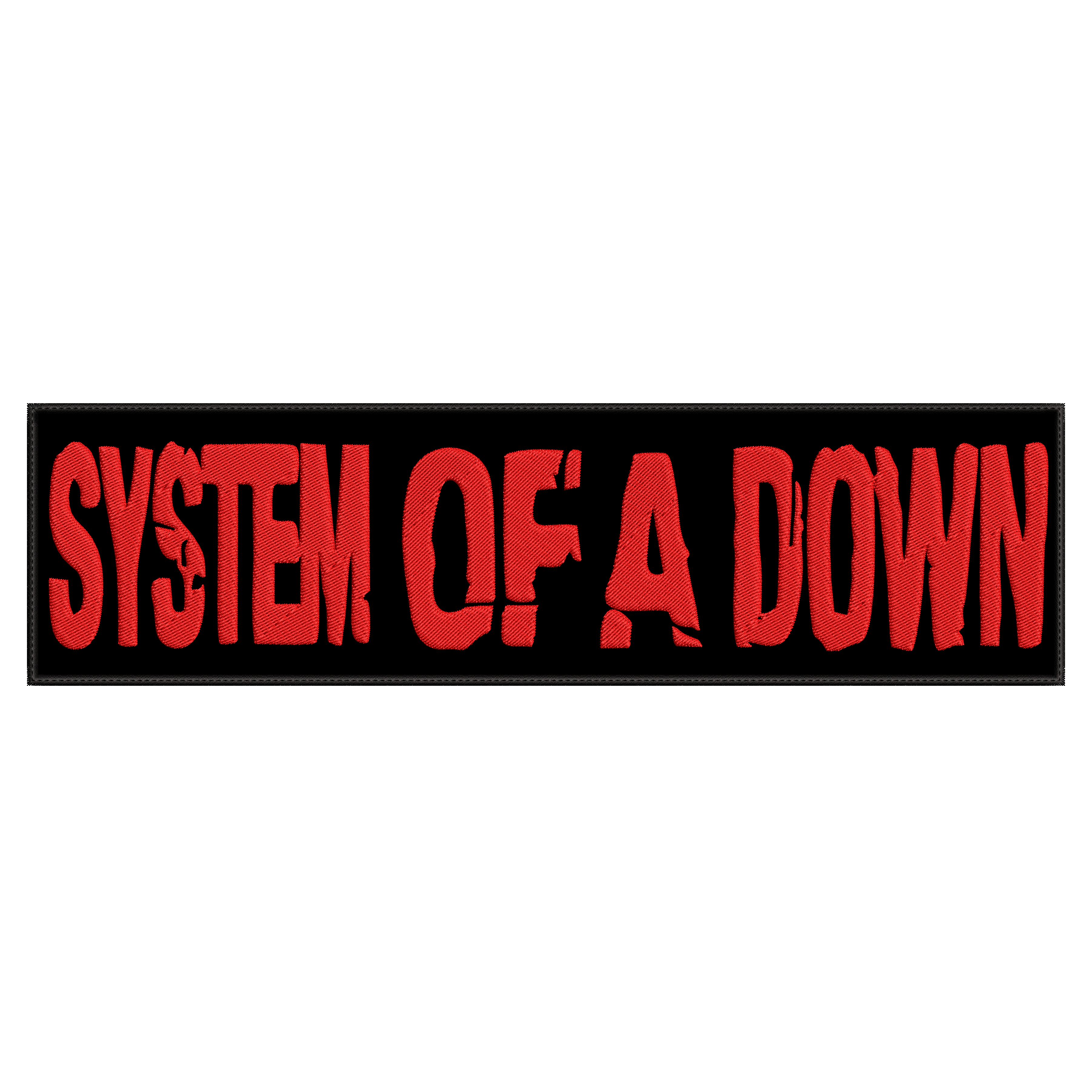 Espaldera Bordada SYSTEM OF A DOWN Metal Alternativo