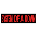 Espaldera Bordada SYSTEM OF A DOWN Metal Alternativo