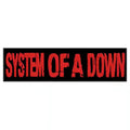 Espaldera Bordada SYSTEM OF A DOWN Metal Alternativo