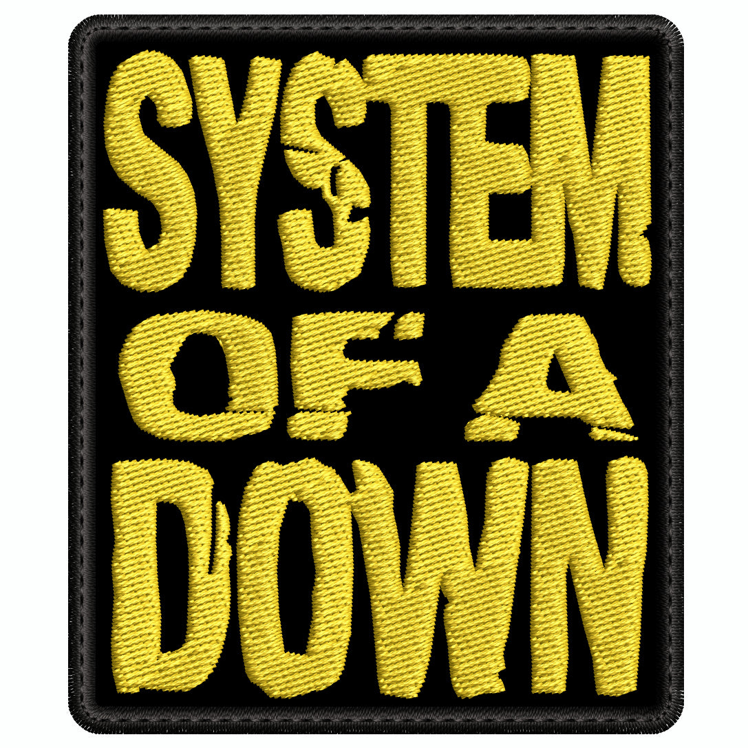 Parche Bordado SYSTEM OF A DOWN Alternative Metal/Nu Metal