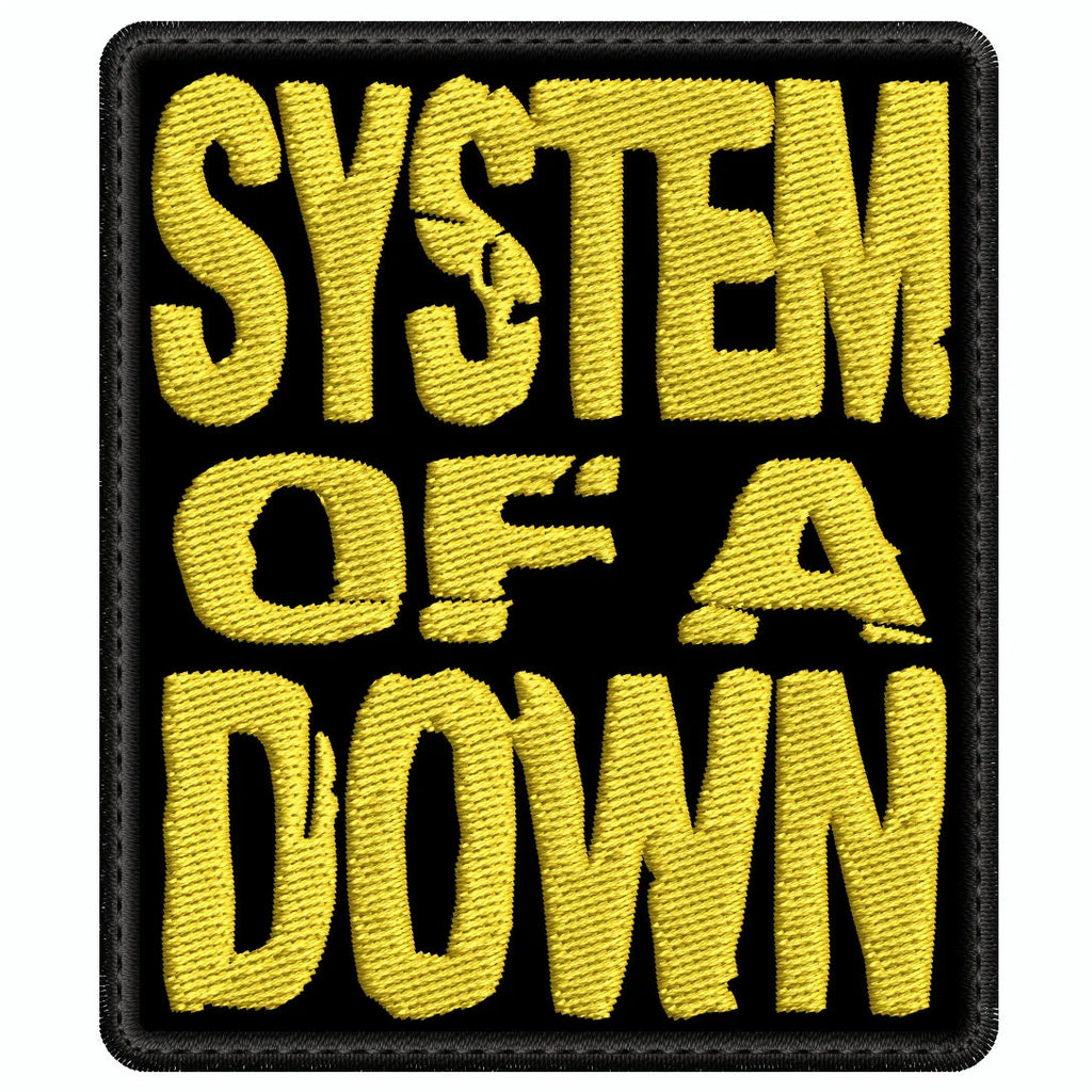 Parche Bordado SYSTEM OF A DOWN Alternative Metal/Nu Metal