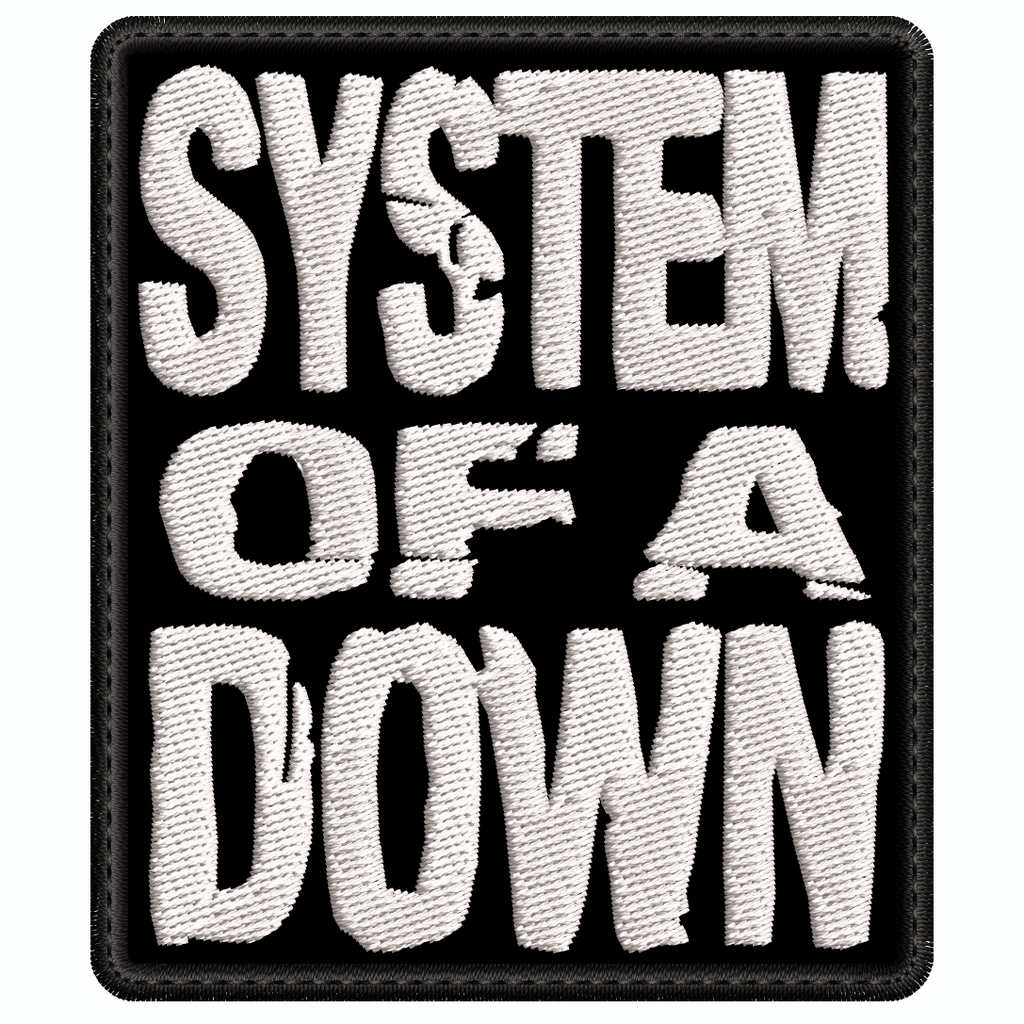 Parche Bordado SYSTEM OF A DOWN Alternative Metal/Nu Metal