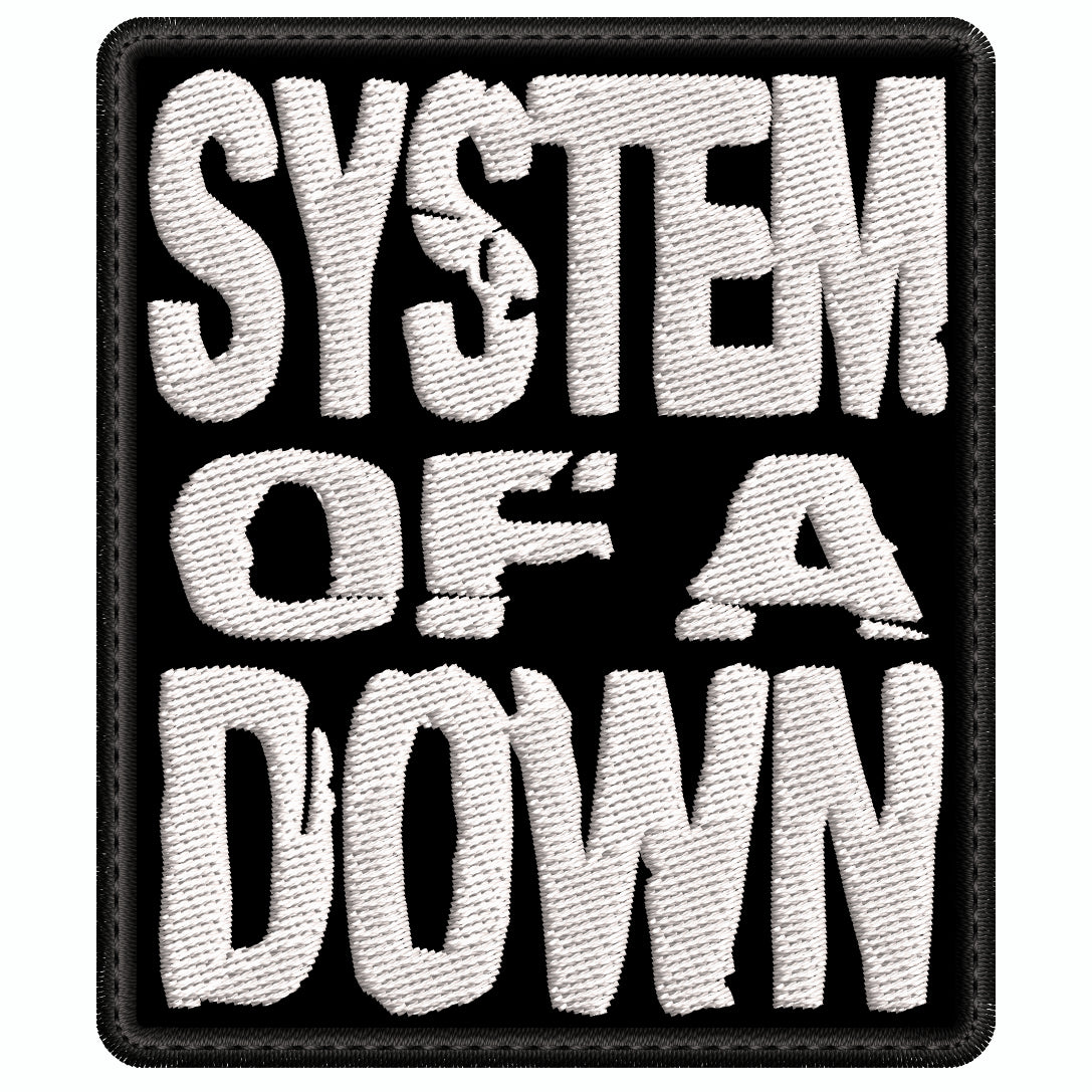 Parche Bordado SYSTEM OF A DOWN Alternative Metal/Nu Metal