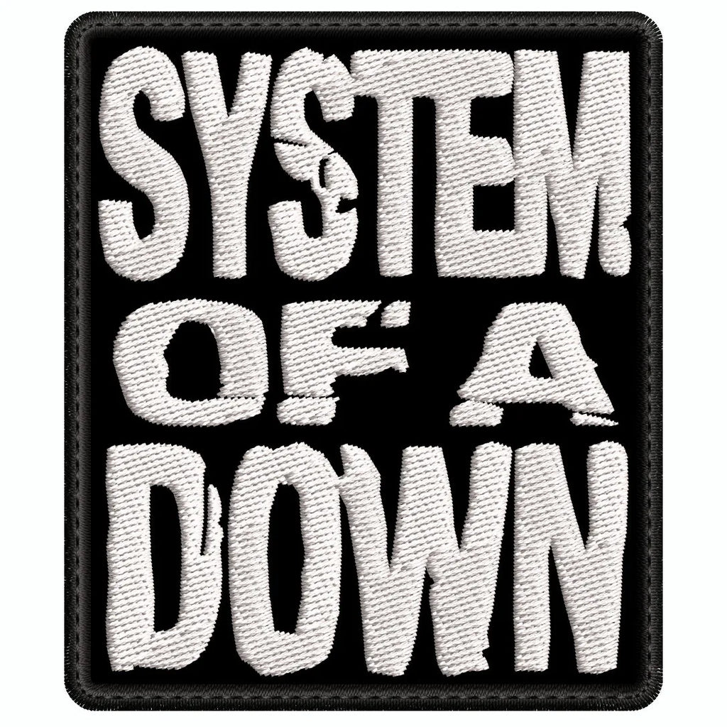 Parche Bordado SYSTEM OF A DOWN Alternative Metal/Nu Metal