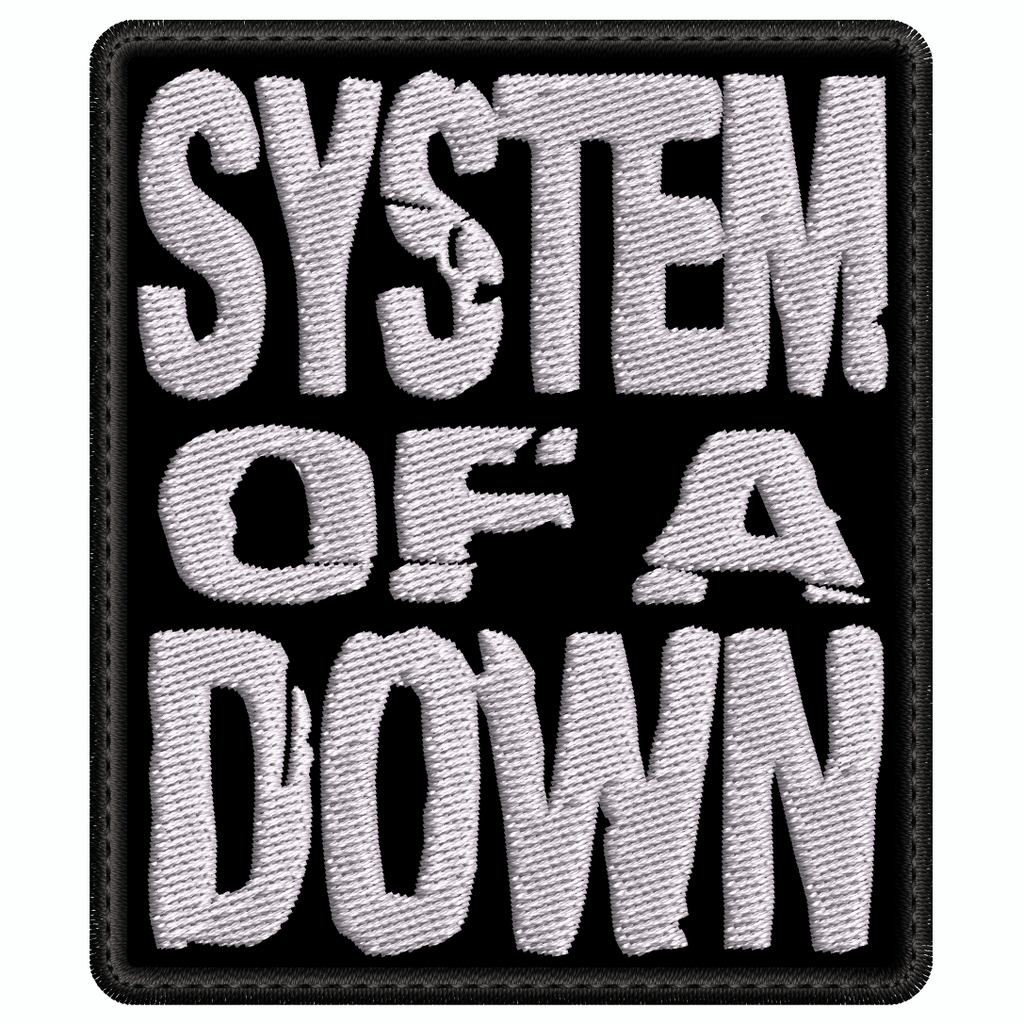 Parche Bordado SYSTEM OF A DOWN Alternative Metal/Nu Metal