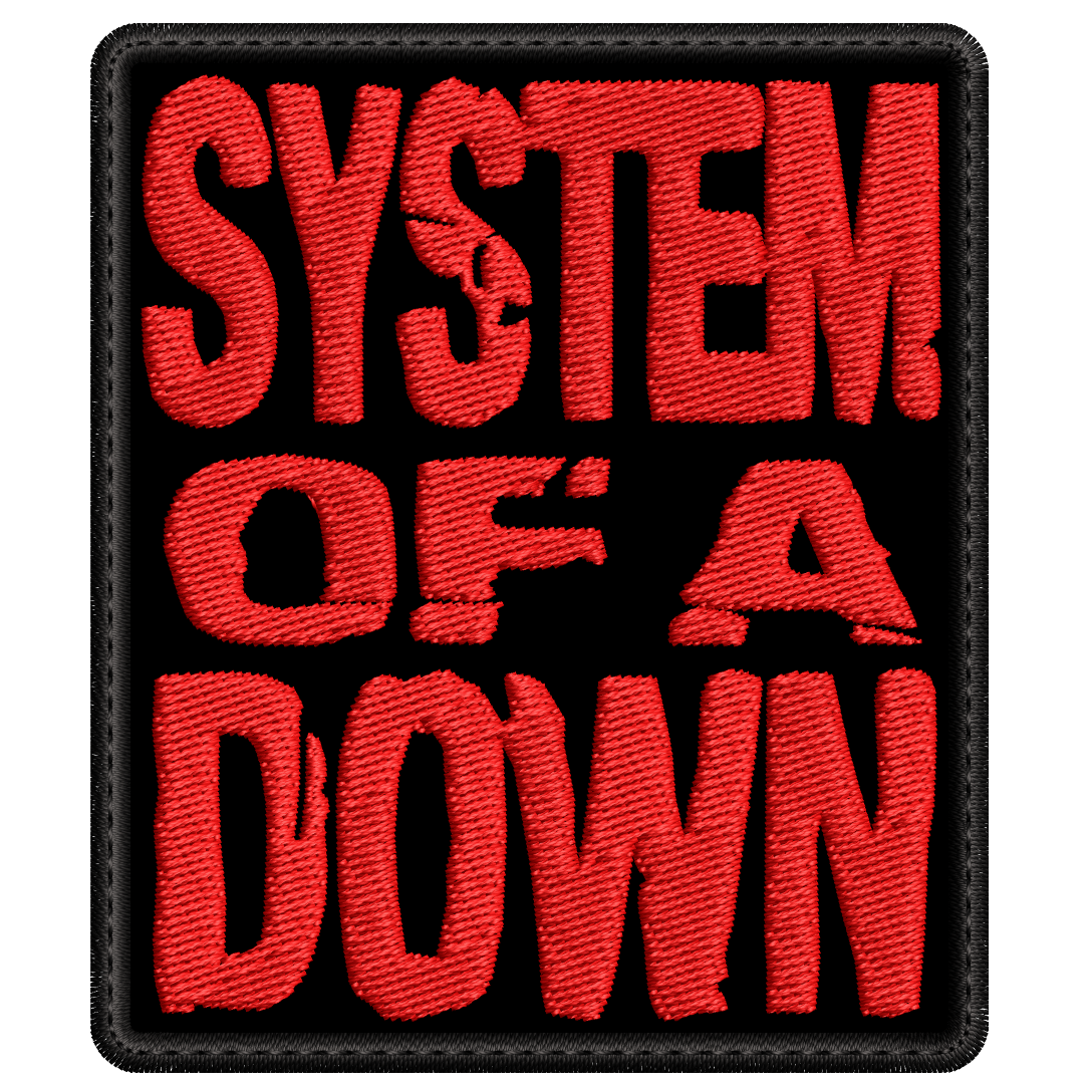 Parche Bordado SYSTEM OF A DOWN Alternative Metal/Nu Metal