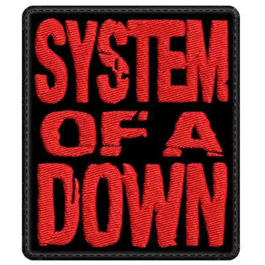Parche Bordado SYSTEM OF A DOWN Alternative Metal/Nu Metal