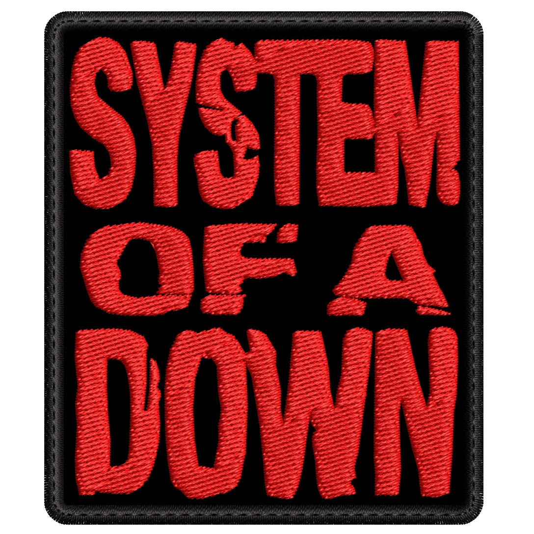 Parche Bordado SYSTEM OF A DOWN Alternative Metal/Nu Metal