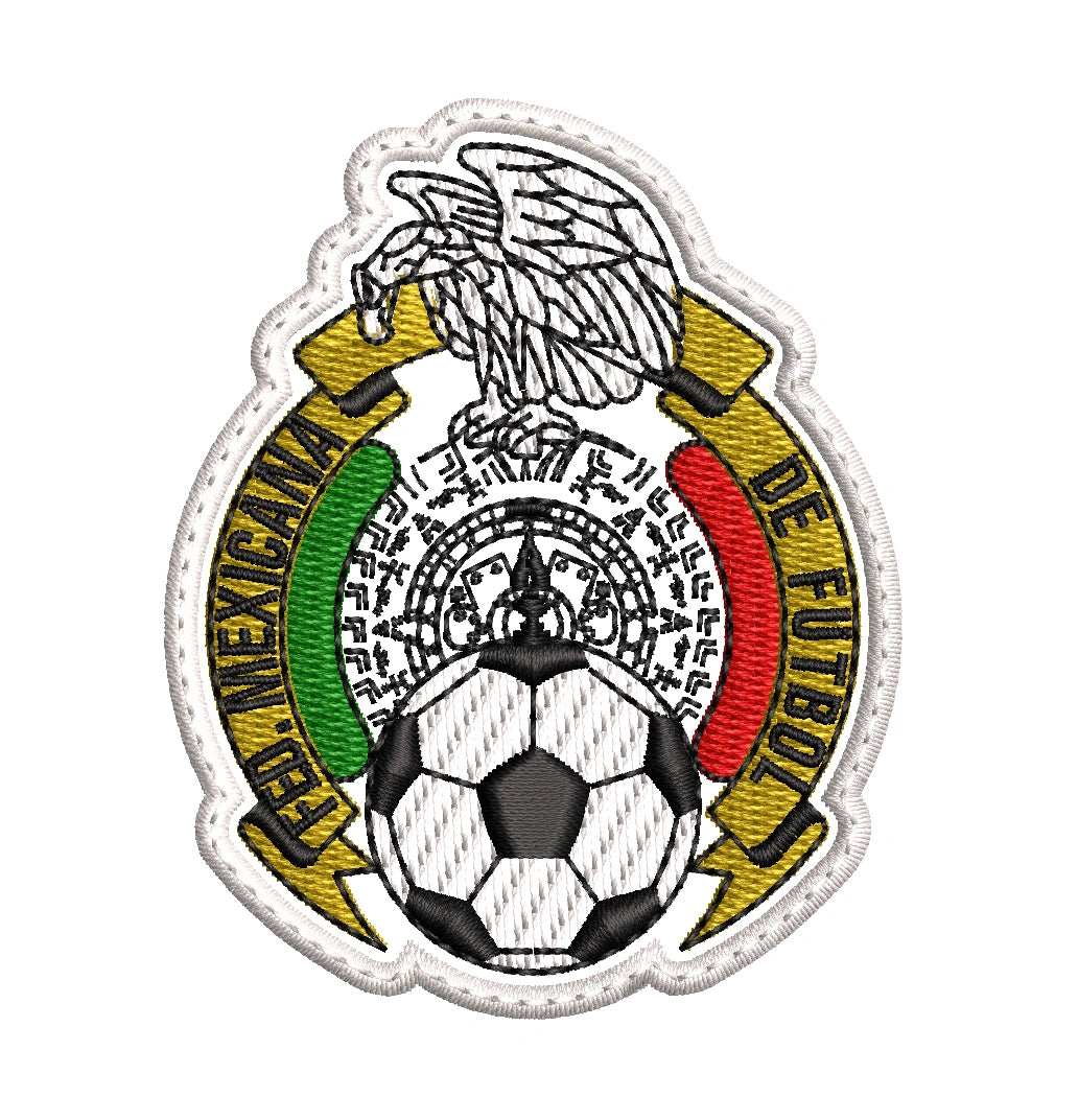 Parche Bordado ESCUDO SELECCION MEXICANA 80s