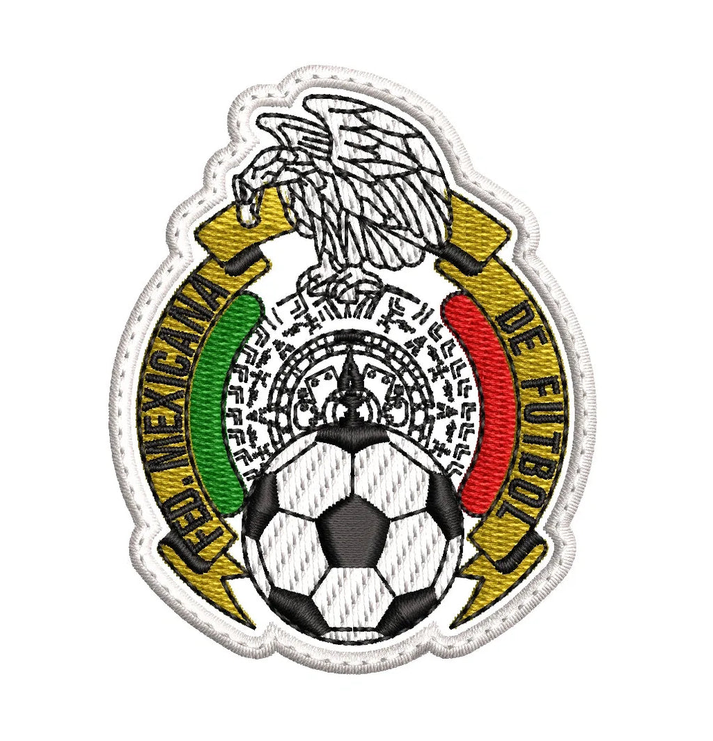 Parche Bordado ESCUDO SELECCION MEXICANA 80s