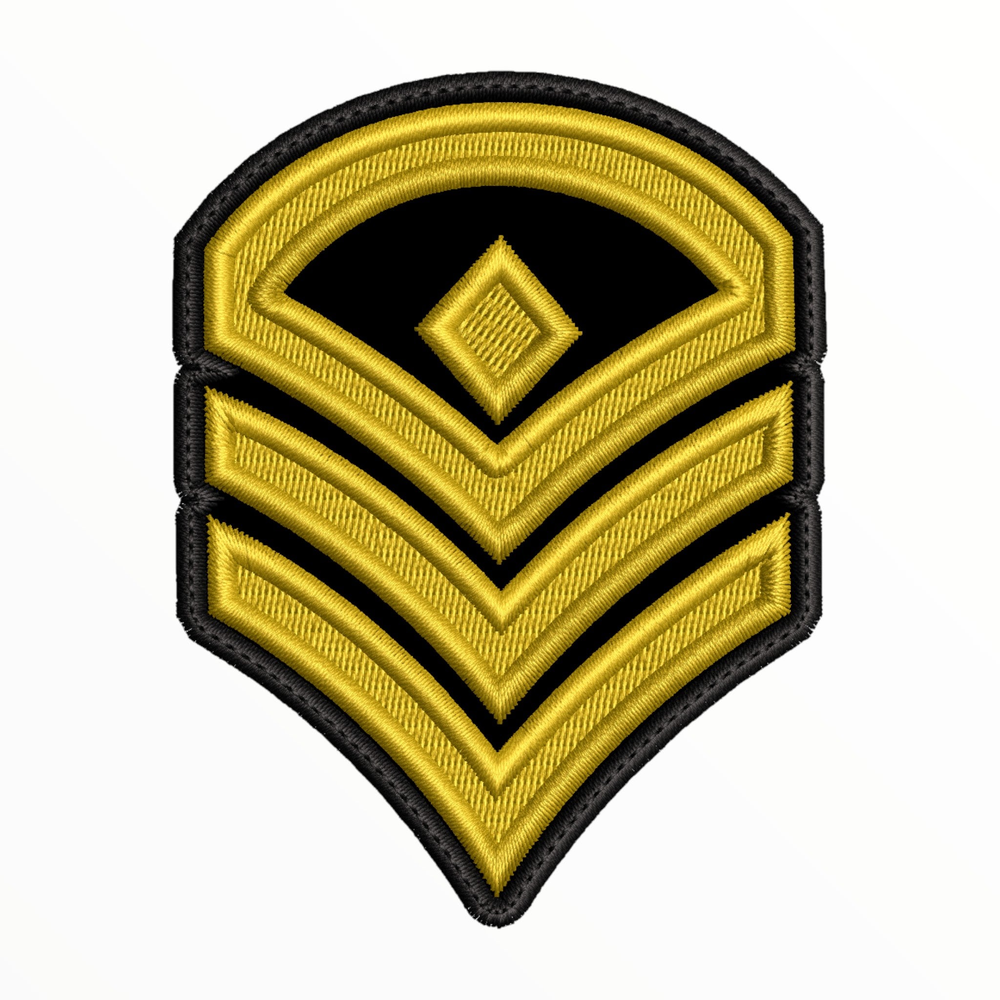 Parche Bordado Táctico Sargento Militar