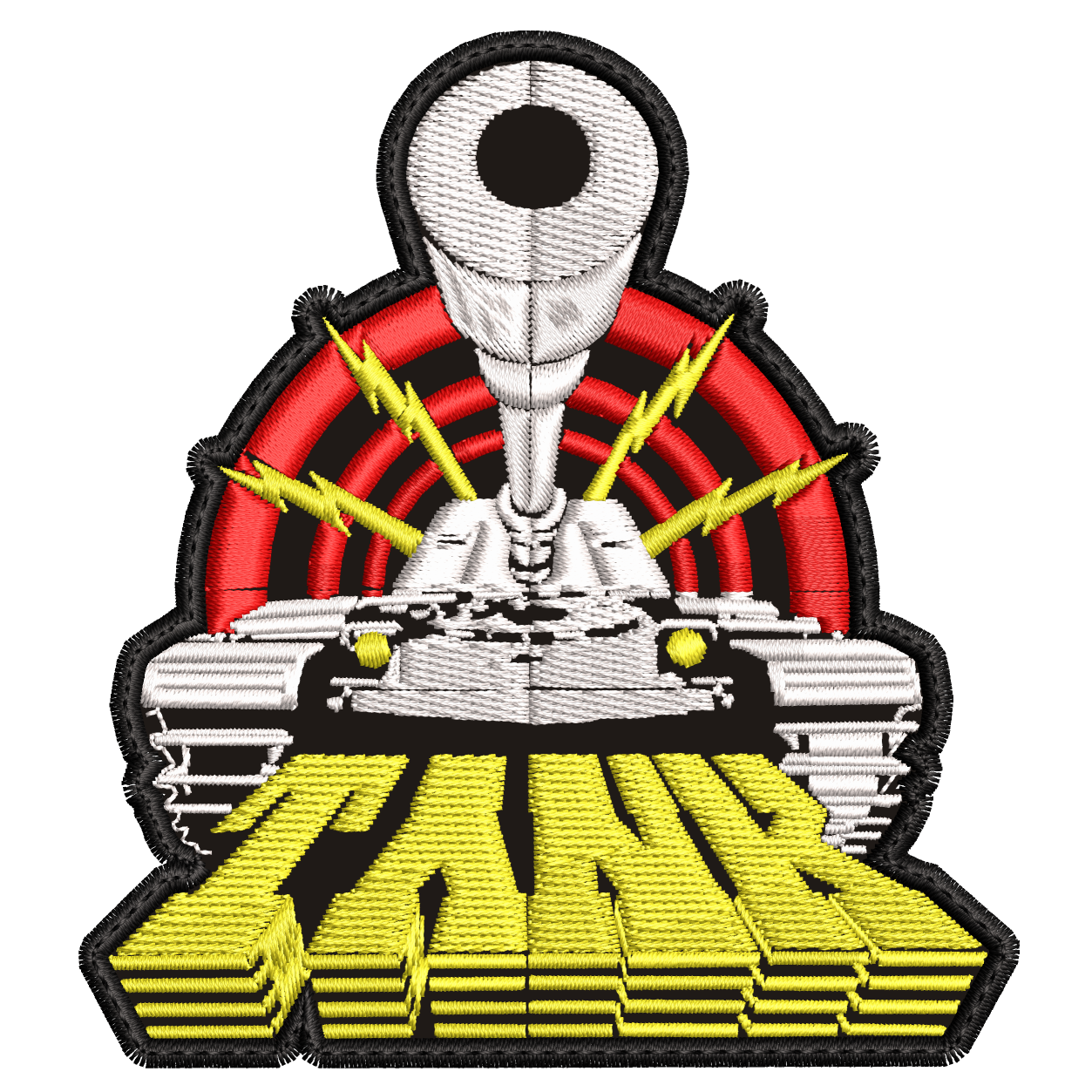 Parche Bordado TANK Heavy Metal