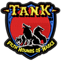 Parche Bordado TANK Heavy Metal