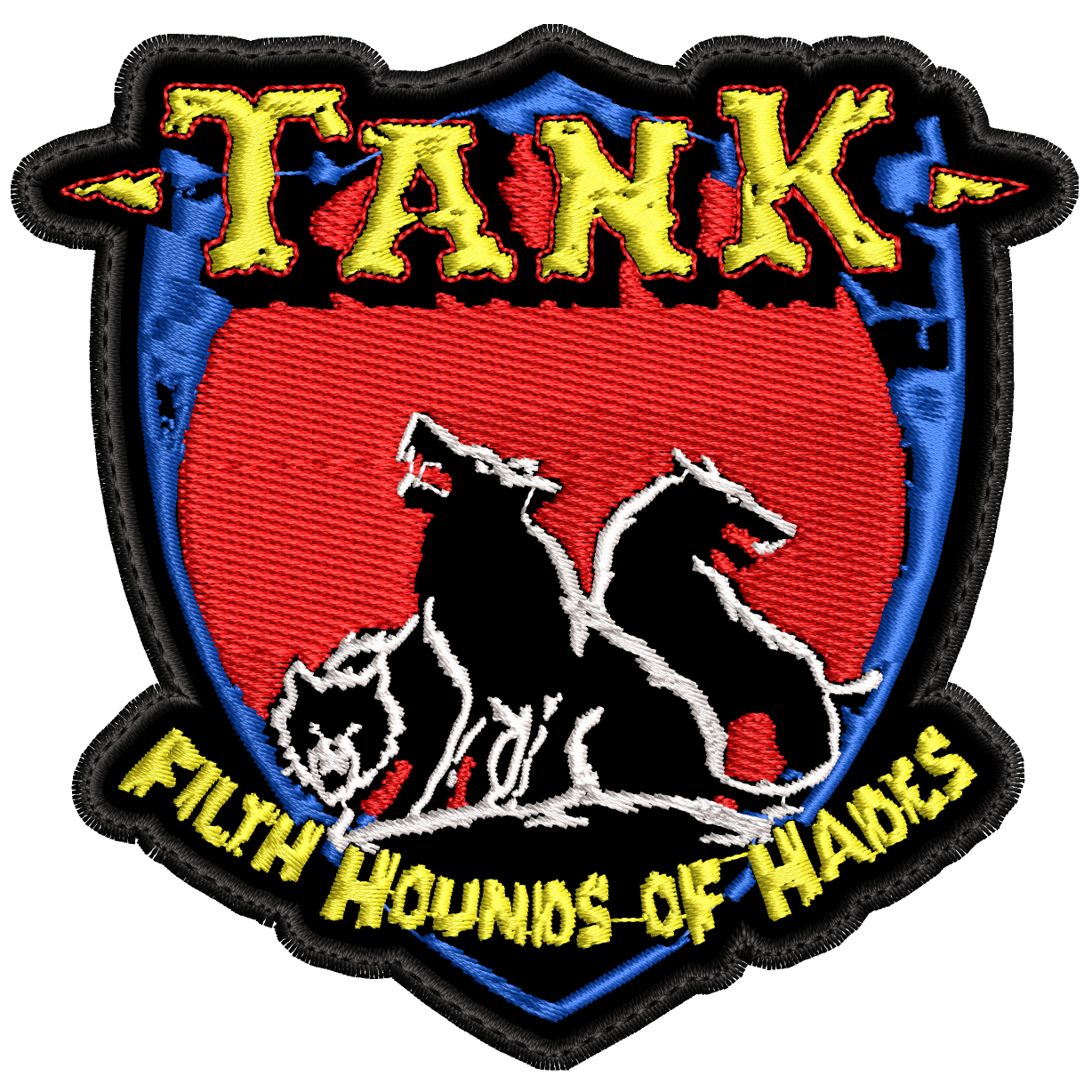 Parche Bordado TANK Heavy Metal