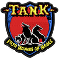 Parche Bordado TANK Heavy Metal