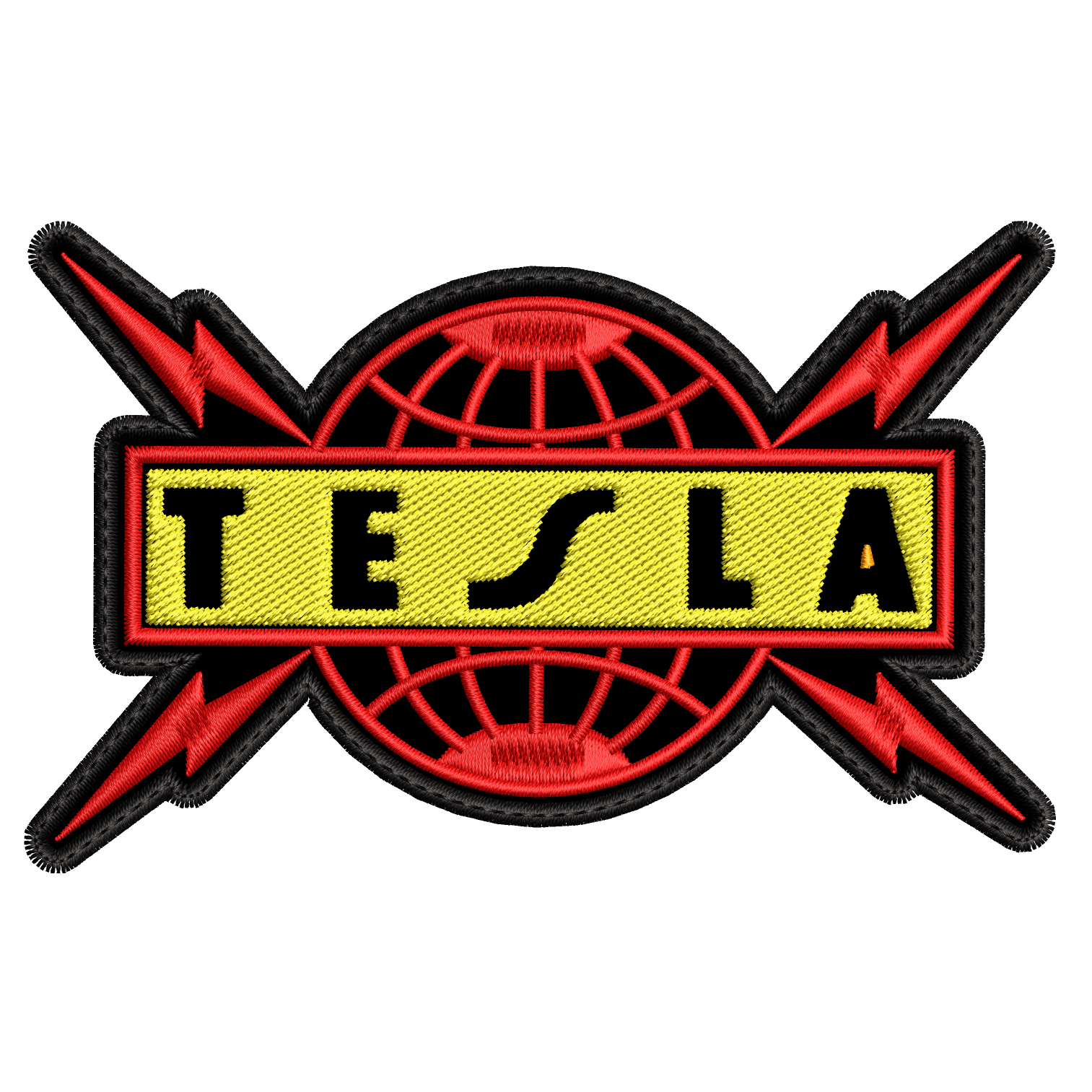 Parche Bordado TESLA Hard Rock
