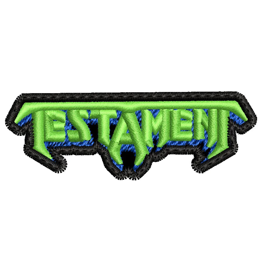 Parche Bordado Mini TESTAMENT Trash Metal