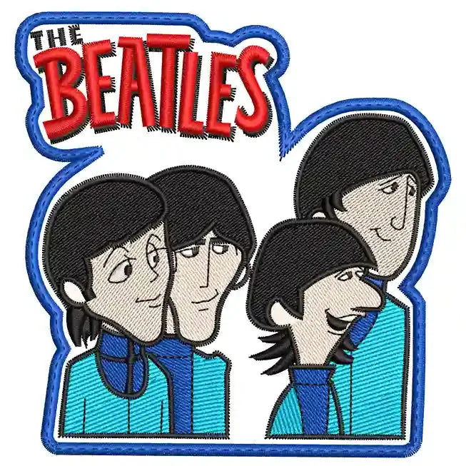Parche Bordado THE BEATLES Rock