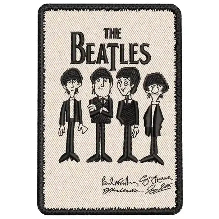 Parche Bordado THE BEATLES Rock