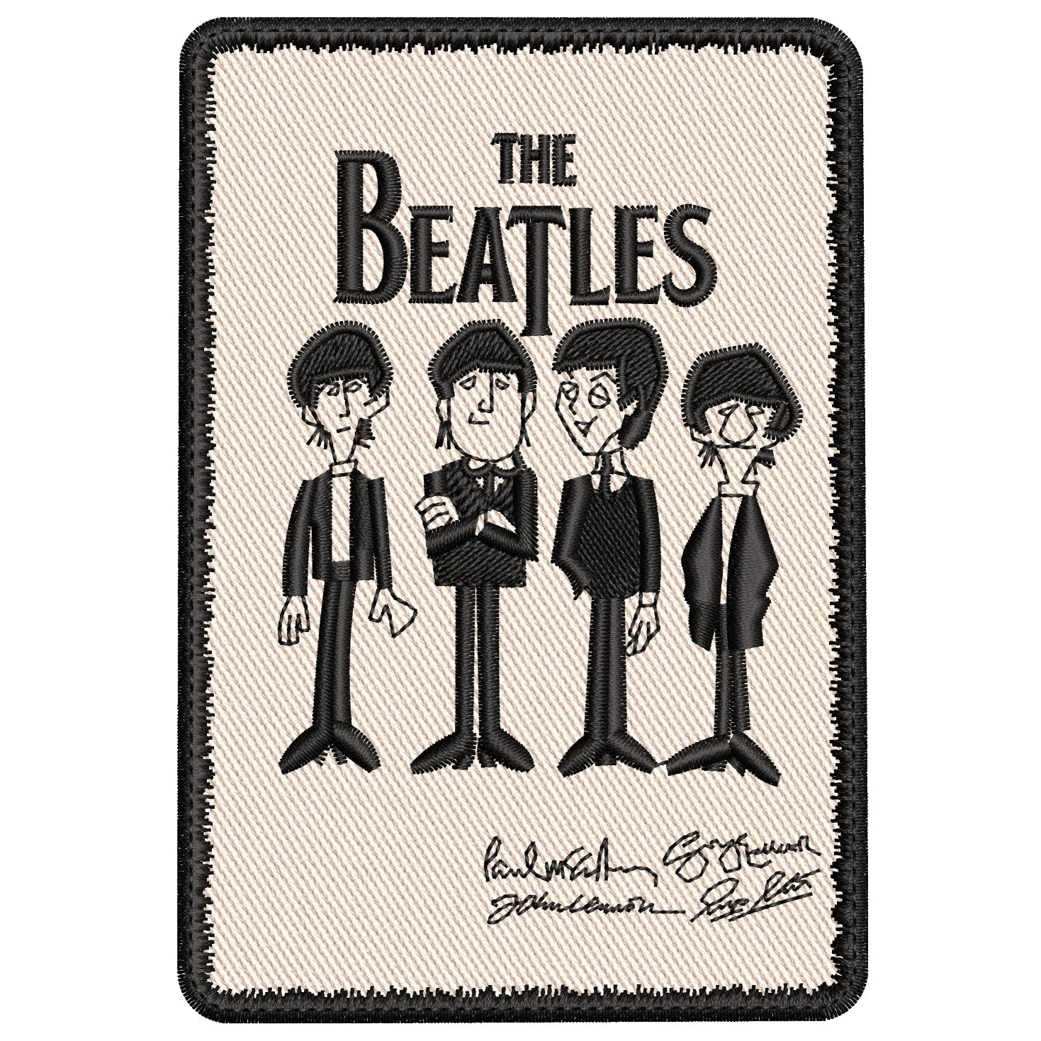 Parche Bordado THE BEATLES Rock