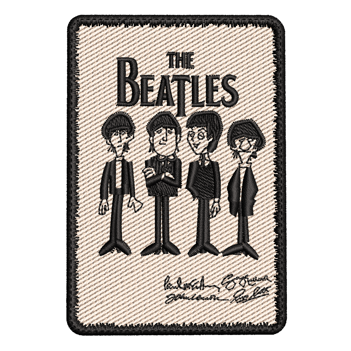 Parche Bordado THE BEATLES Rock