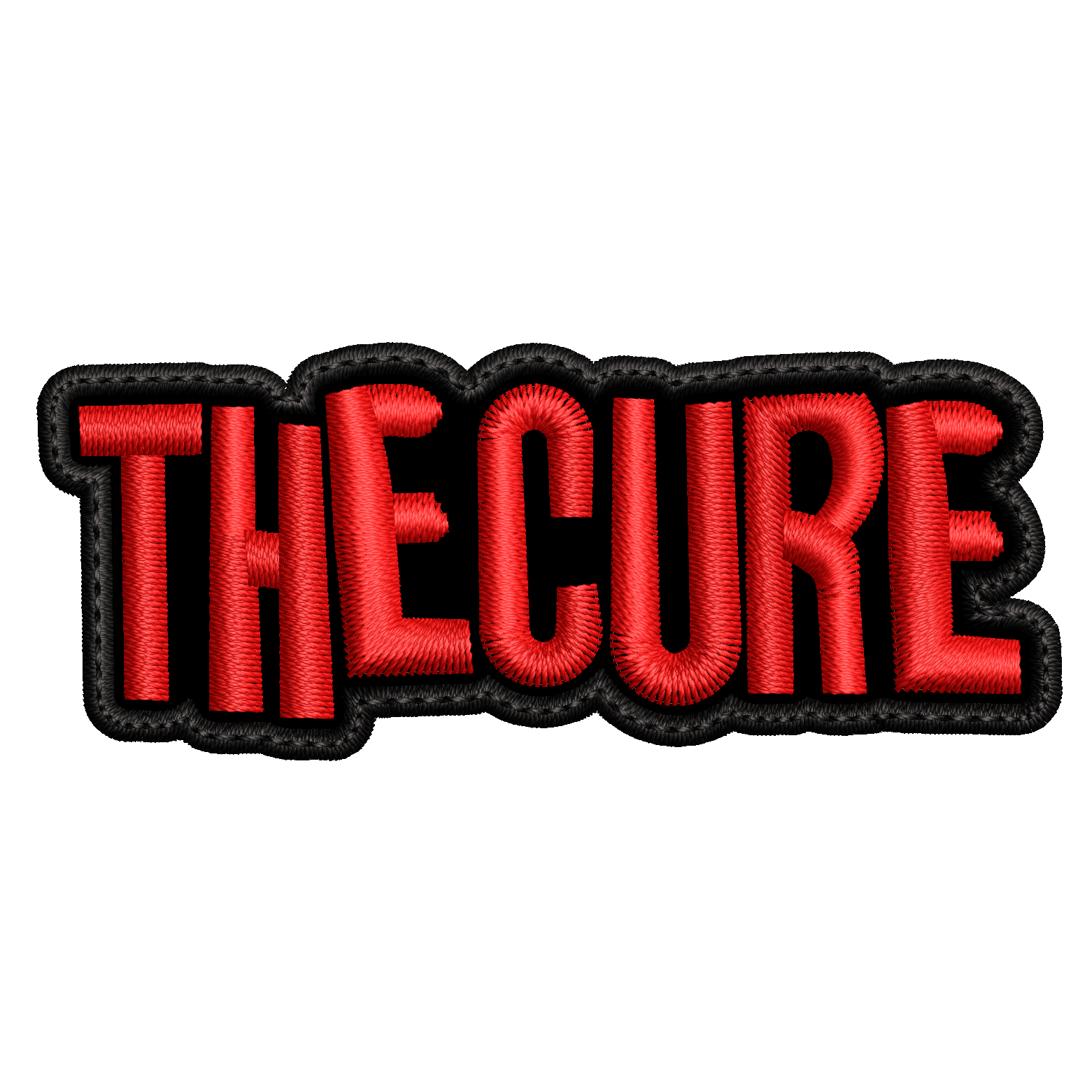 Parche Bordado Mini THE CURE Rock