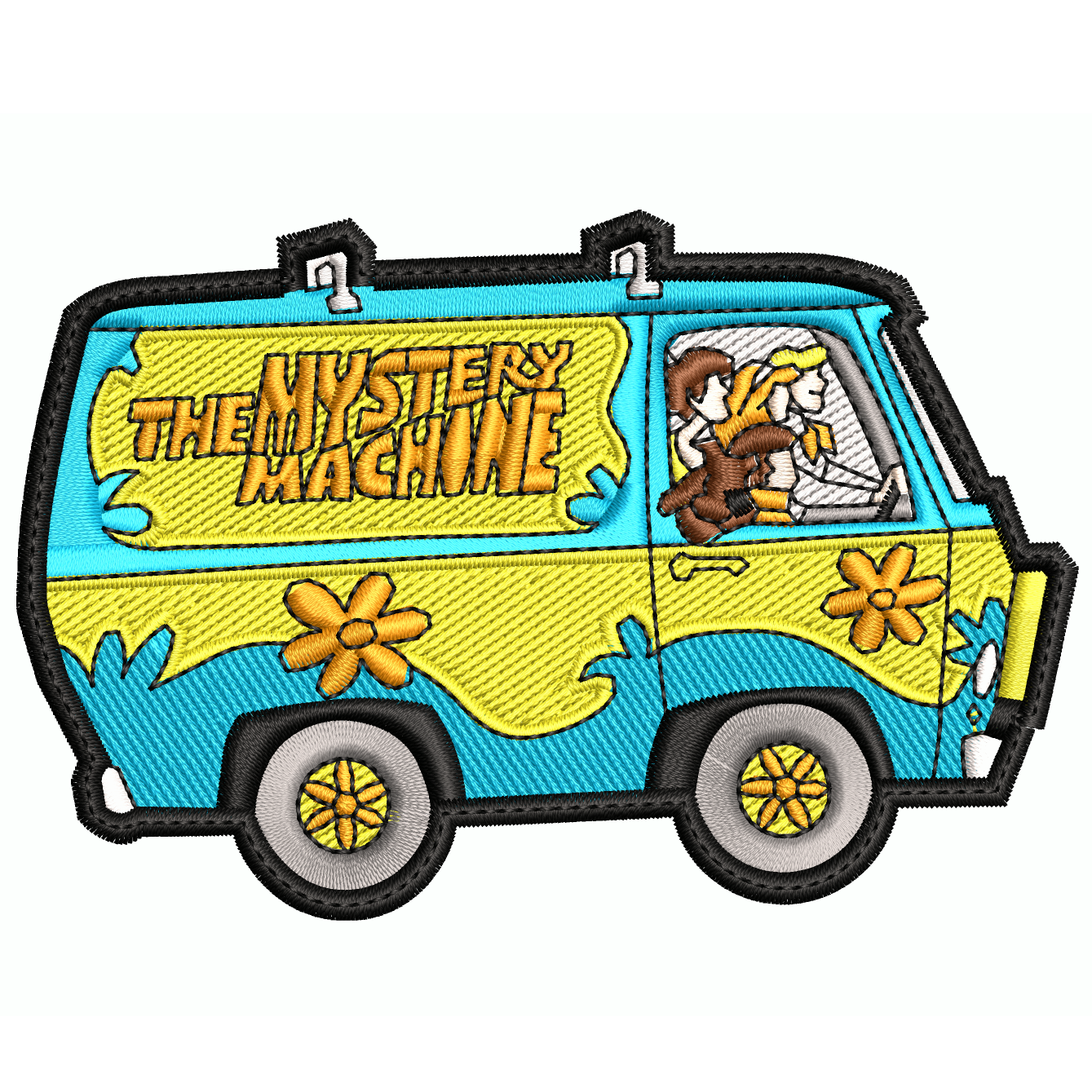Parche Bordado THE MYSTERY MACHINE Scooby-Doo