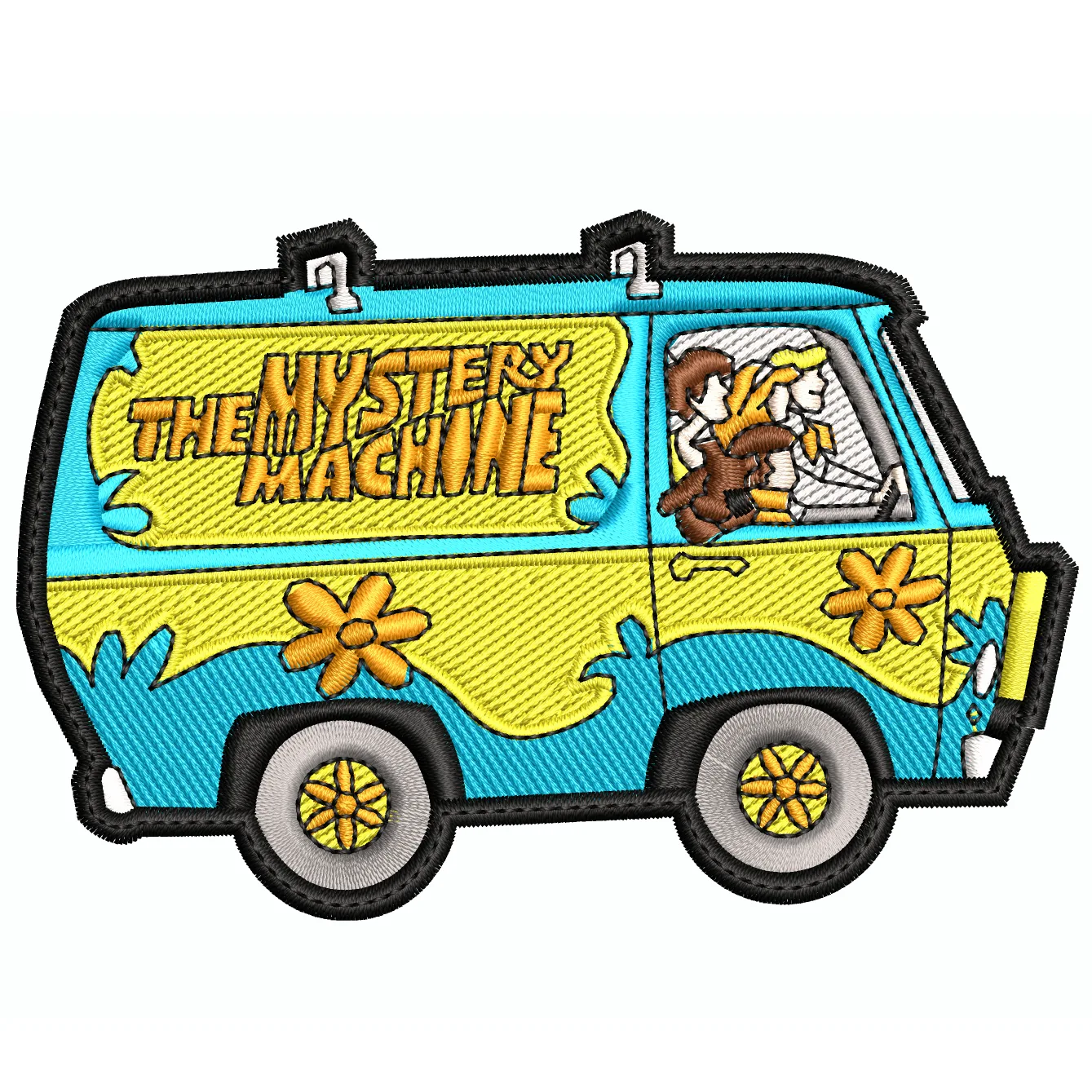 Parche Bordado THE MYSTERY MACHINE Scooby-Doo