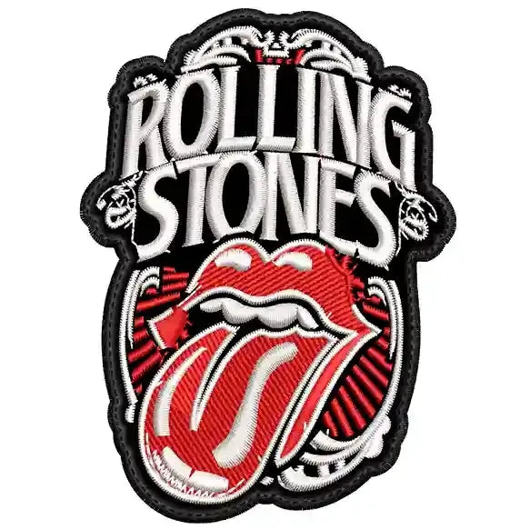 Parche Bordado THE ROLLING STONES Rock & Roll