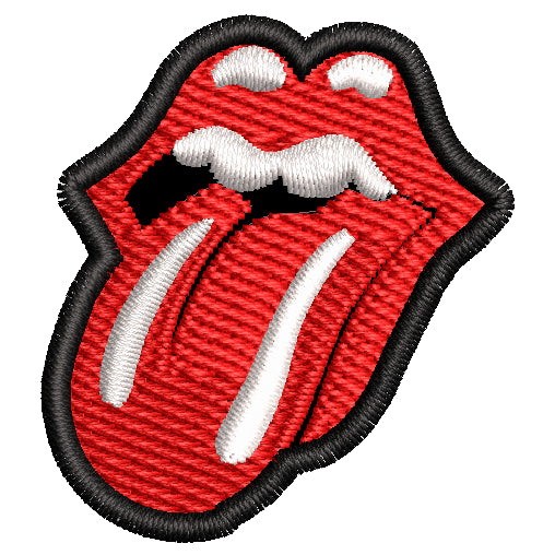 Parche Bordado Mini THE ROLLING STONES Rock & Roll