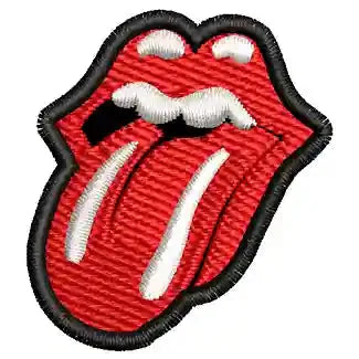 Parche Bordado Mini THE ROLLING STONES Rock & Roll