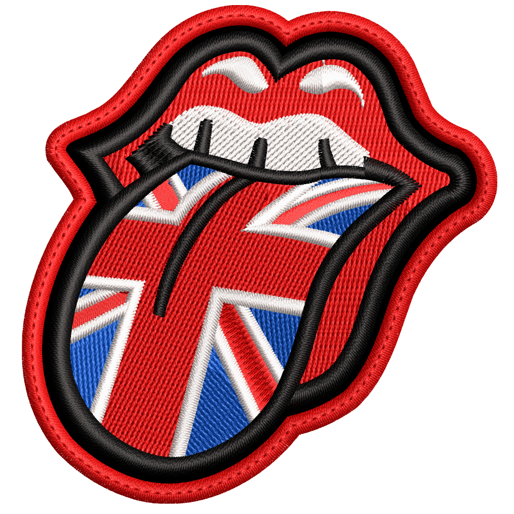 Parche Bordado THE ROLLING STONES Rock & Roll