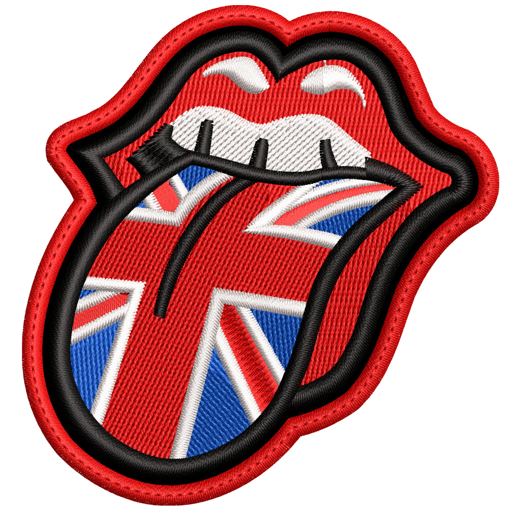 Parche Bordado THE ROLLING STONES Rock & Roll