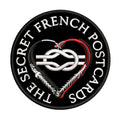 Parche Bordado THE SECRET FRENCH POSTCARDS Rock Gótico