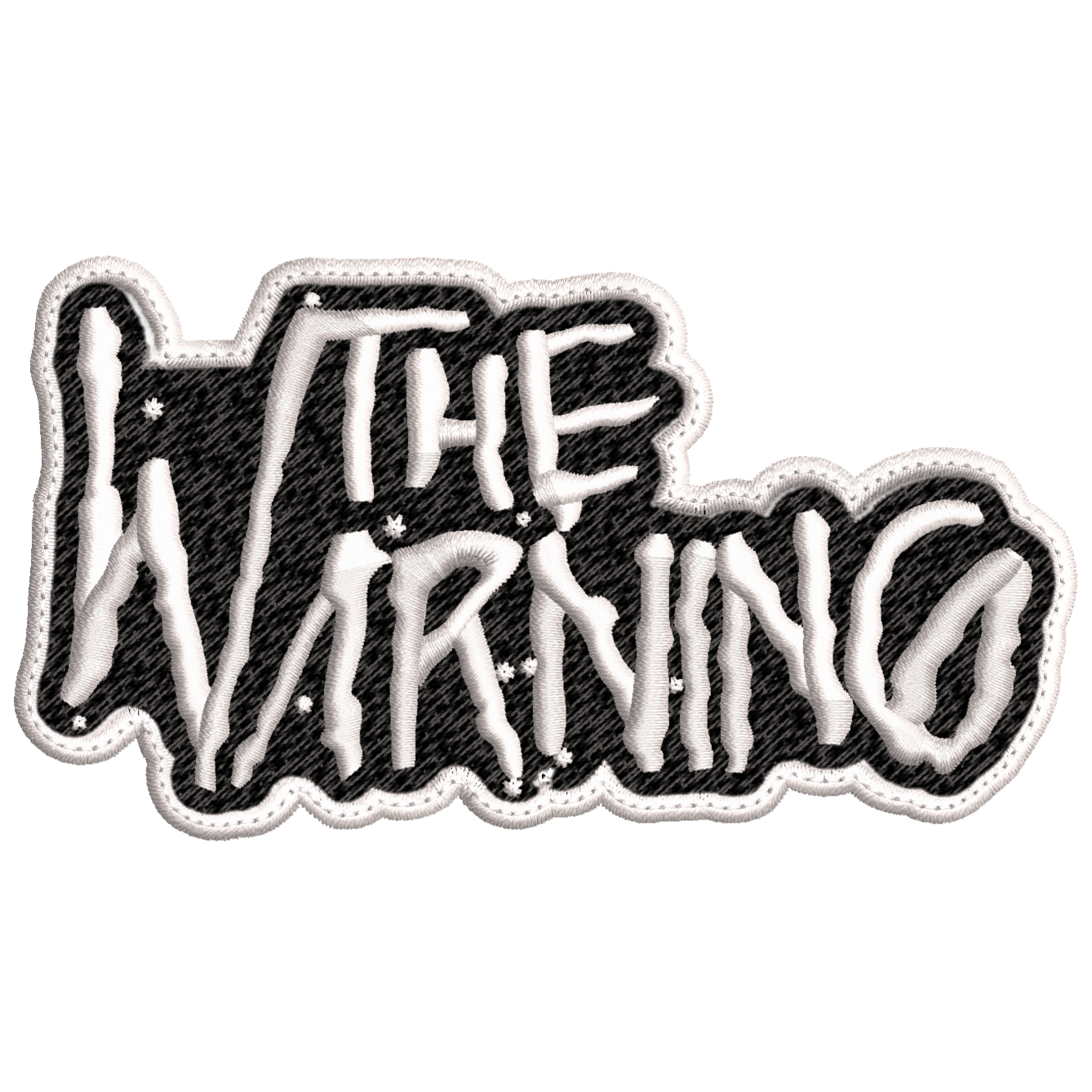 Parche Bordado THE WARNING Rock