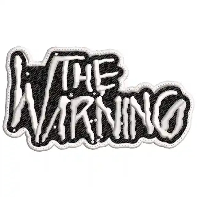 Parche Bordado Mini THE WARNING Rock