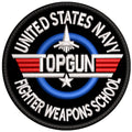 Parche Bordado TOP GUN