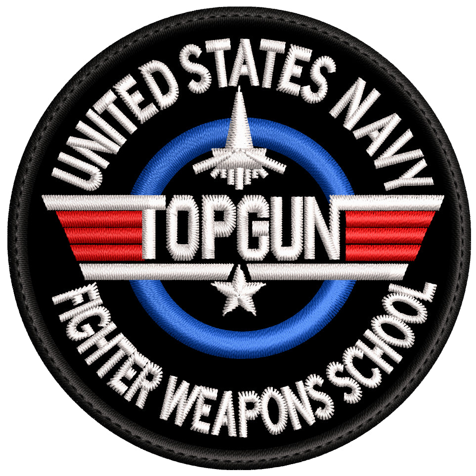 Parche Bordado TOP GUN